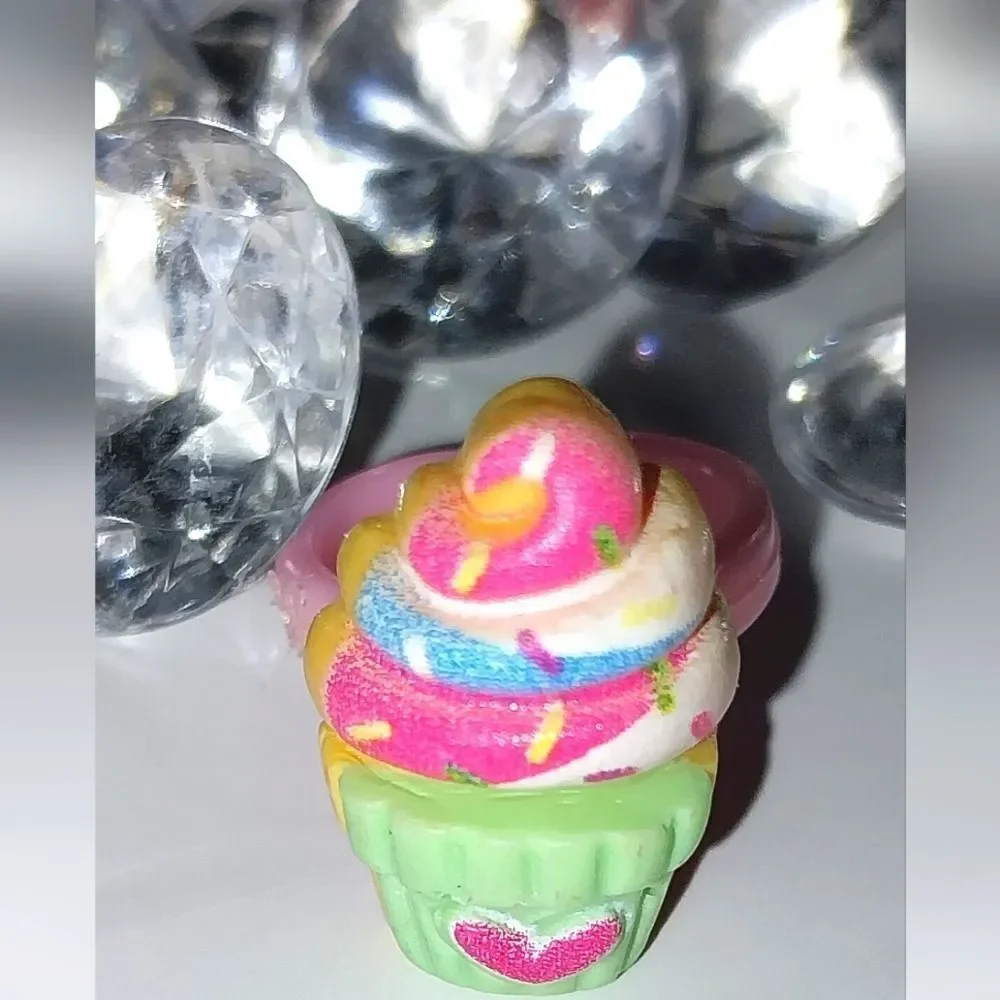 Super cute girls cartoon adjustable ring